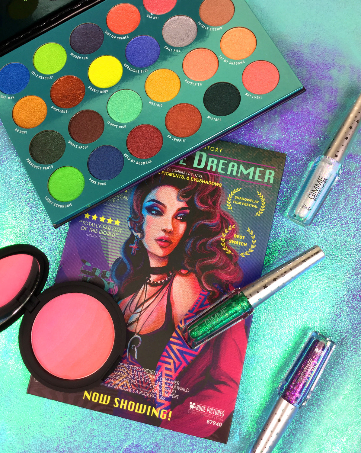 Desperate Dreamer - 24 Eyeshadow Palette Eyeshadow Palette by Rude Cosmetics | Fleurcouture