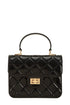 Diamond Quilted Cross Body Jelly Bag BLACK OS by ICCO ACCESSORIES | Fleurcouture