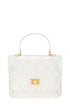Diamond Quilted Cross Body Jelly Bag CLEAR OS by ICCO ACCESSORIES | Fleurcouture