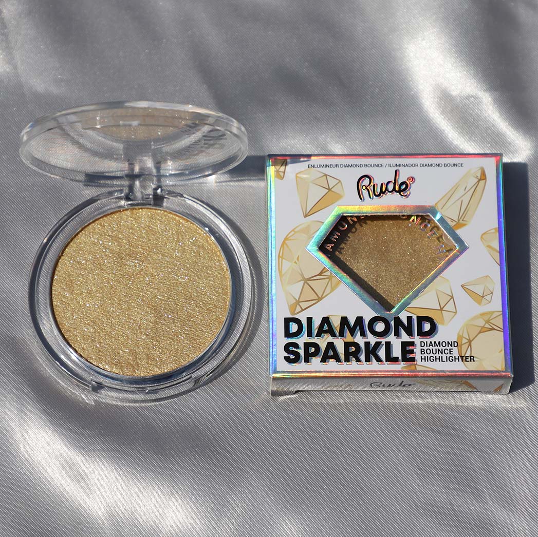 Diamond Sparkle Diamond Bounce Highlighter Highlighters by Rude Cosmetics | Fleurcouture