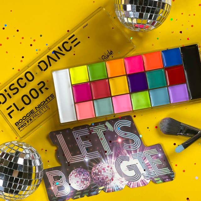 Disco Dance Floor ProFX Palette - Boogie Nights Makeup by Rude Cosmetics | Fleurcouture