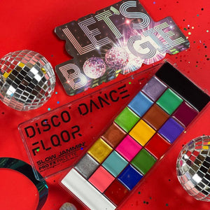 Disco Dance Floor ProFX Palette - Slow Jammin' Makeup by Rude Cosmetics | Fleurcouture