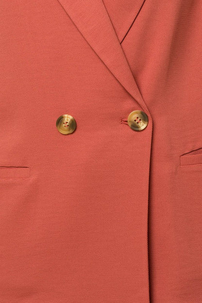 Double Breasted Blazer Coral by Gilli | Fleurcouture