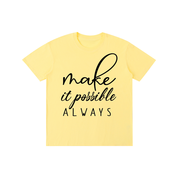 Pure Cotton Unisex T-Shirt