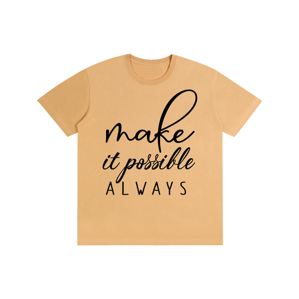 Pure Cotton Unisex T-Shirt