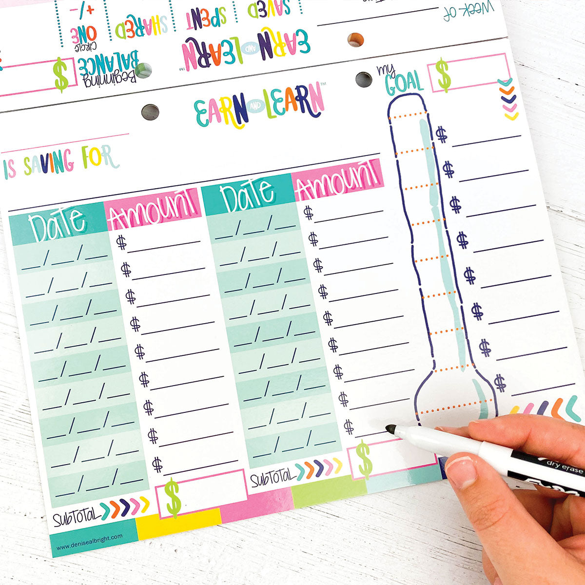 Earn &amp; Learn® Kids Money Management Chore Chart Pad Pads by DAS | Fleurcouture