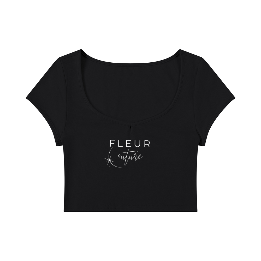 Women's Slim Cap Sleeve Crop T-Shirt