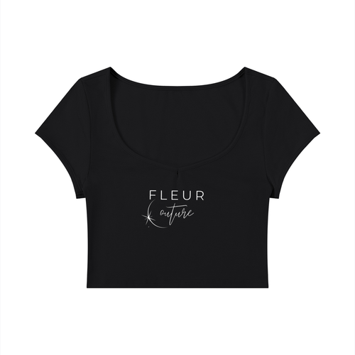 Women's Slim Cap Sleeve Crop T-Shirt