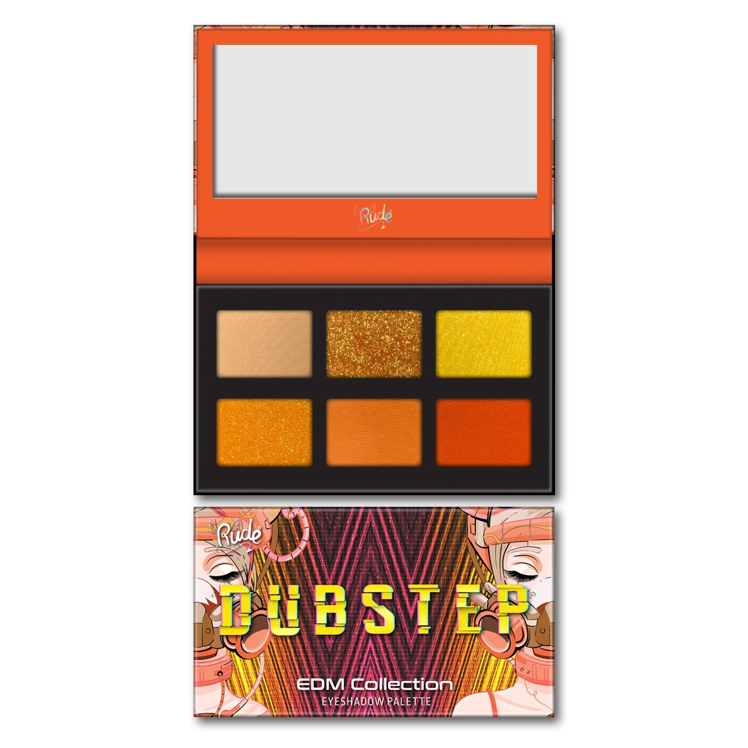 EDM Collection Dubstep Eyeshadow Palette by Rude Cosmetics | Fleurcouture