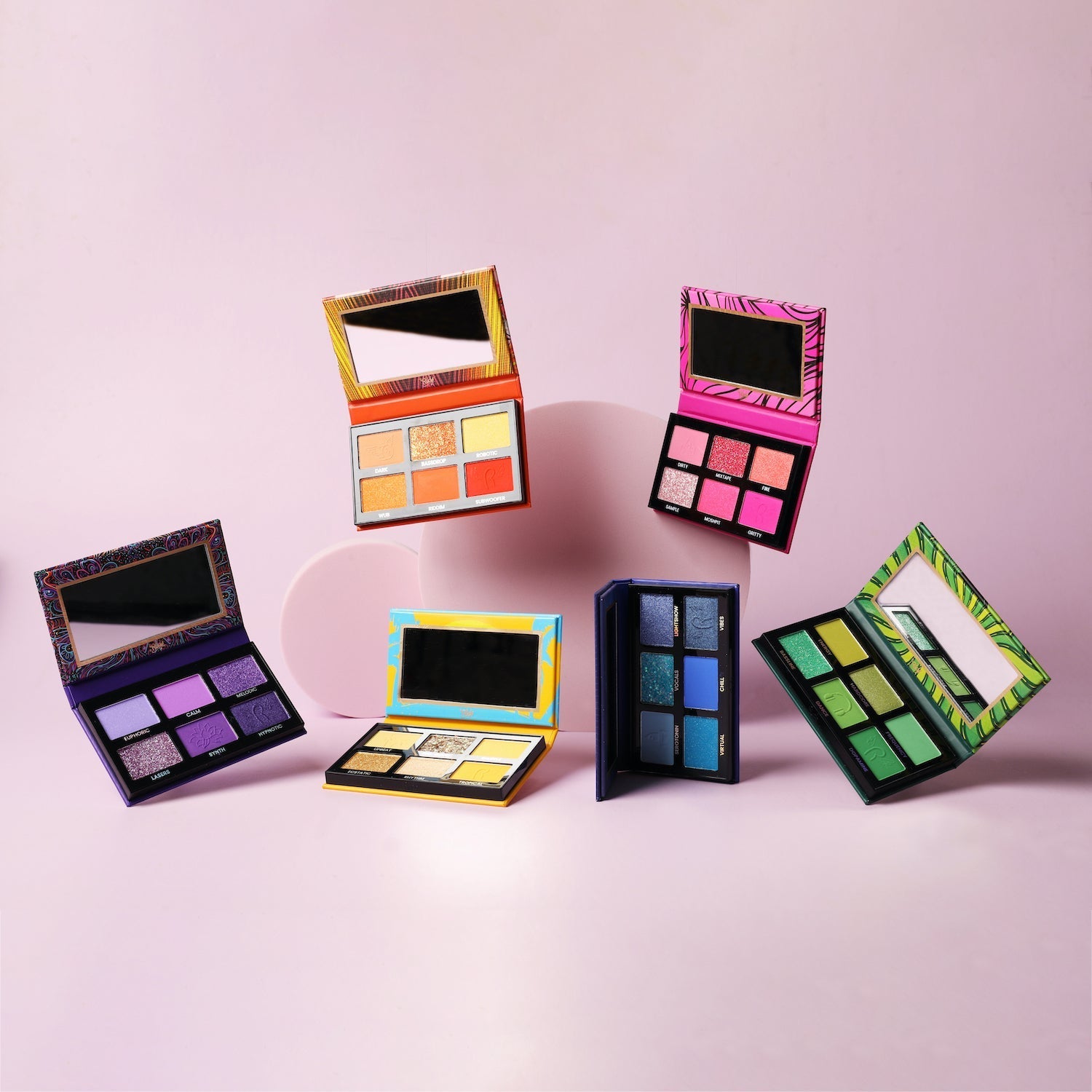 EDM Collection Eyeshadow Palette by Rude Cosmetics | Fleurcouture