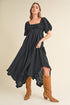 Elane Dress BLACK S by Aemi + Co | Fleurcouture