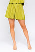 Elastic Waist Shorts LIME S Shorts by LE LIS | Fleurcouture