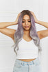 Elegant Wave Full Machine Synthetic Wigs in Purple 26&