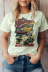 Emblazoned Race, Retro Vintage Graphic Tee Citron S by Rebel Stitch | Fleurcouture