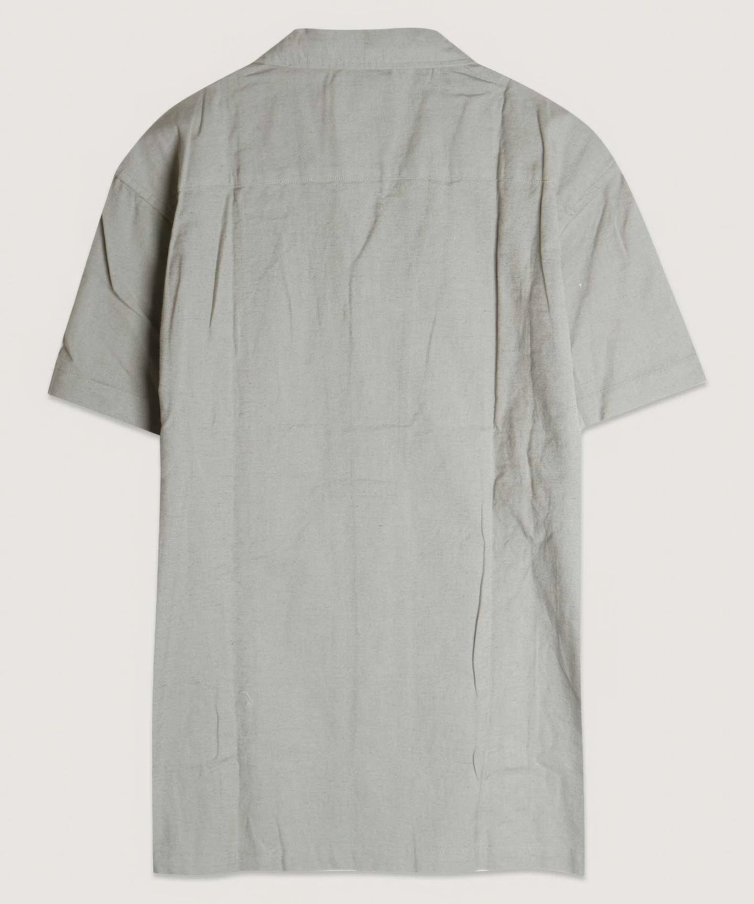 Embroidered Panels Camp Shirt by Fleurcouture | Fleurcouture