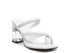 ERISED Clear Heel Toe Ring Slides White 6 by Rag Company | Fleurcouture