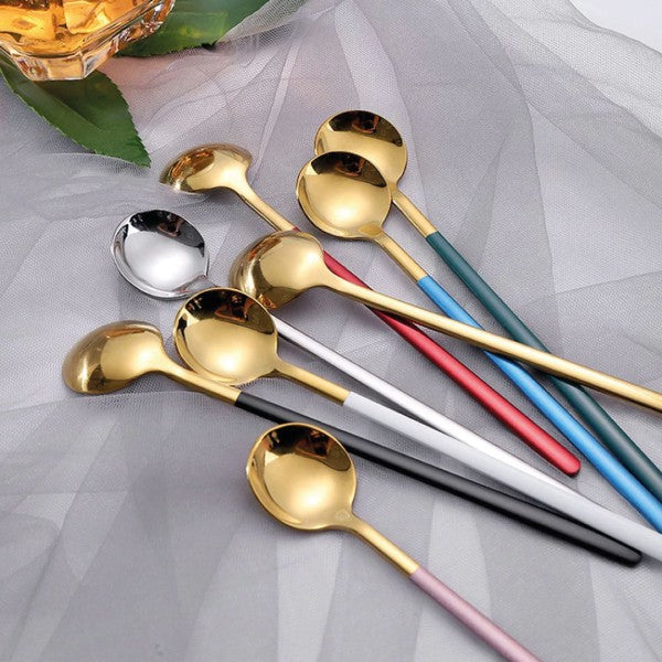 Espresso &amp; Dessert Spoon - Set of 4 OS by ClaudiaG Collection | Fleurcouture