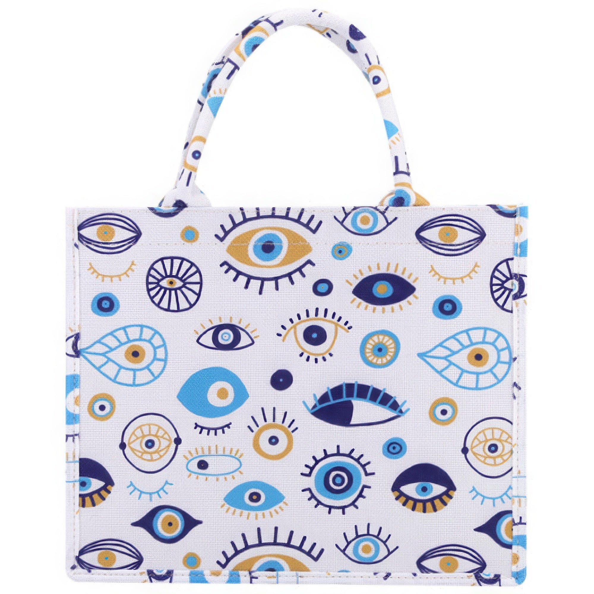 Evil Eye Print Tote Bag by Fleurcouture | Fleurcouture