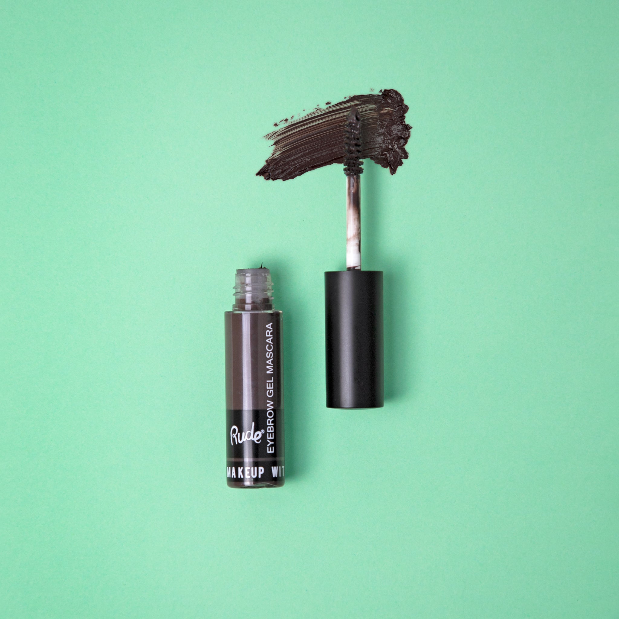 Eyebrow Gel Mascara Choco Brown Mascara by Rude Cosmetics | Fleurcouture