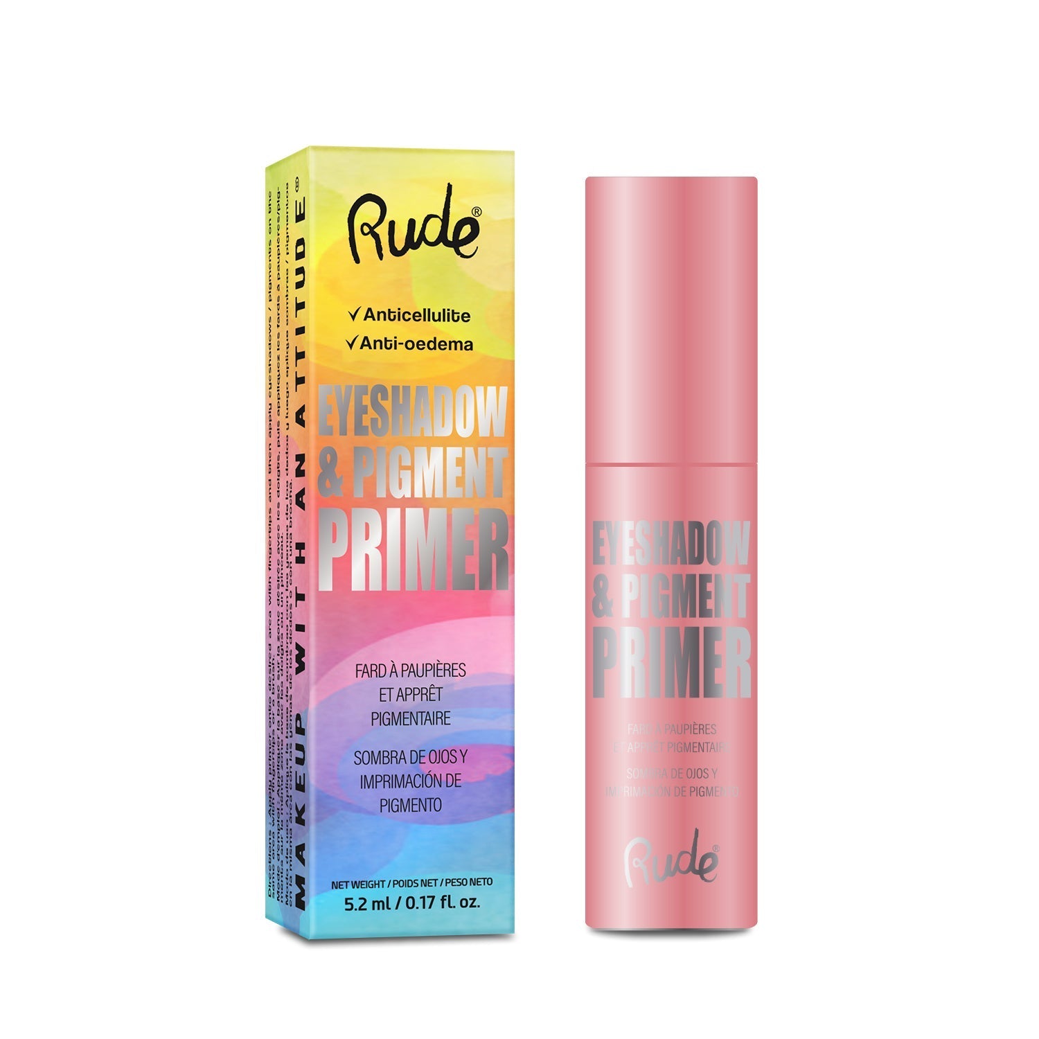 Eyeshadow & Pigment Primer Primers by Rude Cosmetics | Fleurcouture
