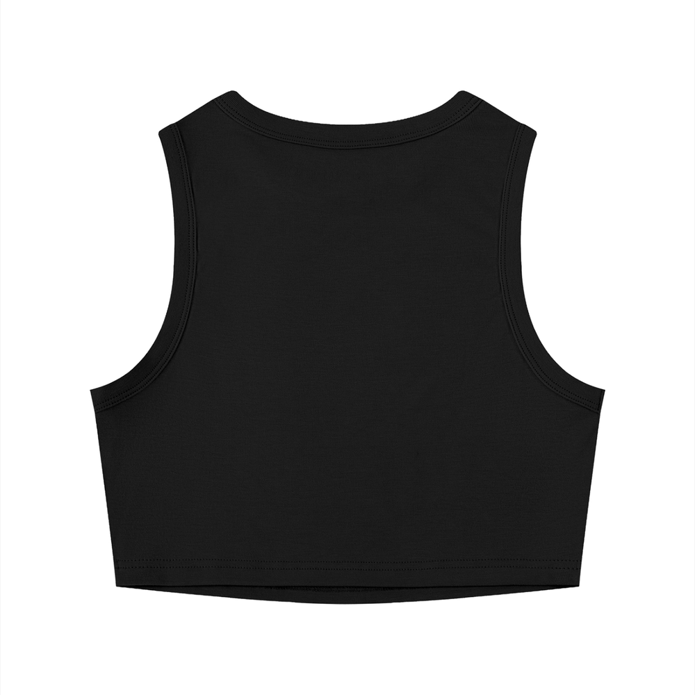 Women's Tight Crewneck Crop Tank Top