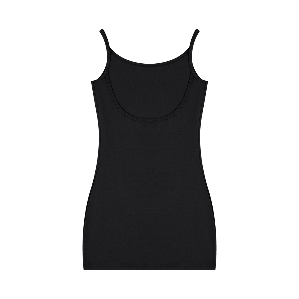 Women's Solid Tight Sleeveless Dress