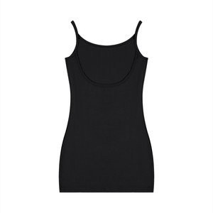 Women's Solid Tight Sleeveless Dress
