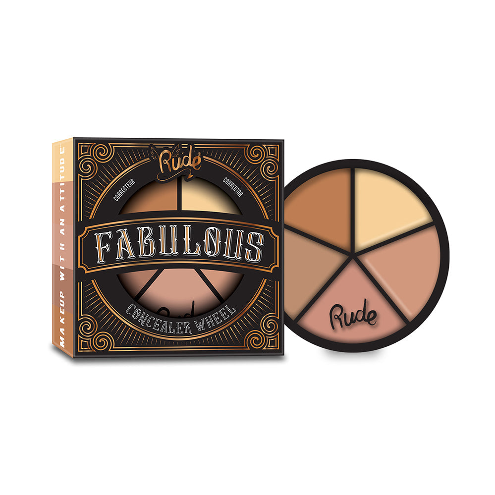 Fabulous Concealer Wheel Concealer by Rude Cosmetics | Fleurcouture