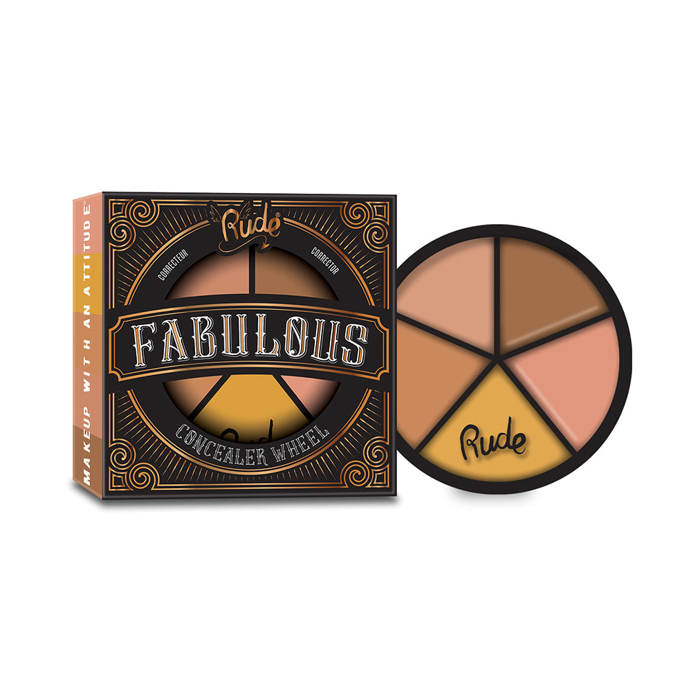 Fabulous Concealer Wheel Concealer by Rude Cosmetics | Fleurcouture