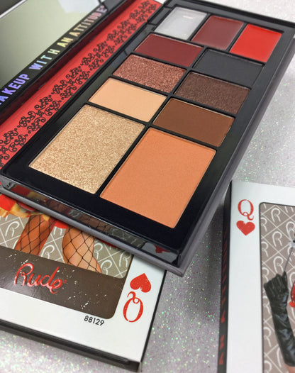 Face Card Palette - Queen of Hearts Face Palettes by Rude Cosmetics | Fleurcouture