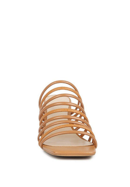 Fairleigh Strappy Slip On Sandals by Rag Company | Fleurcouture