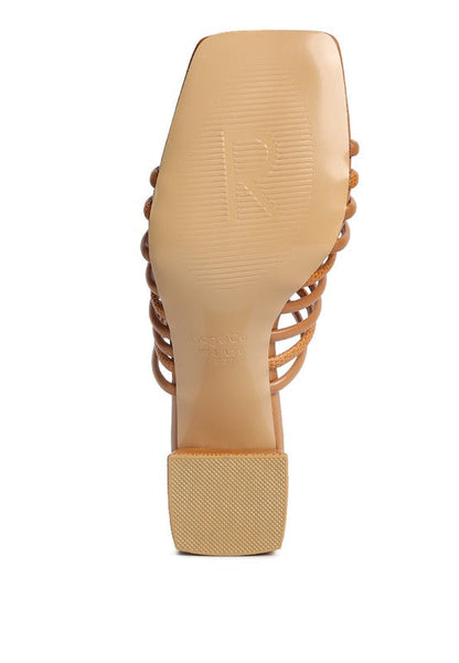 Fairleigh Strappy Slip On Sandals by Rag Company | Fleurcouture