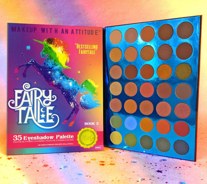 Fairy Tale 35 Eyeshadow Palette - Book 3 Eyeshadow Palettes by Rude Cosmetics | Fleurcouture