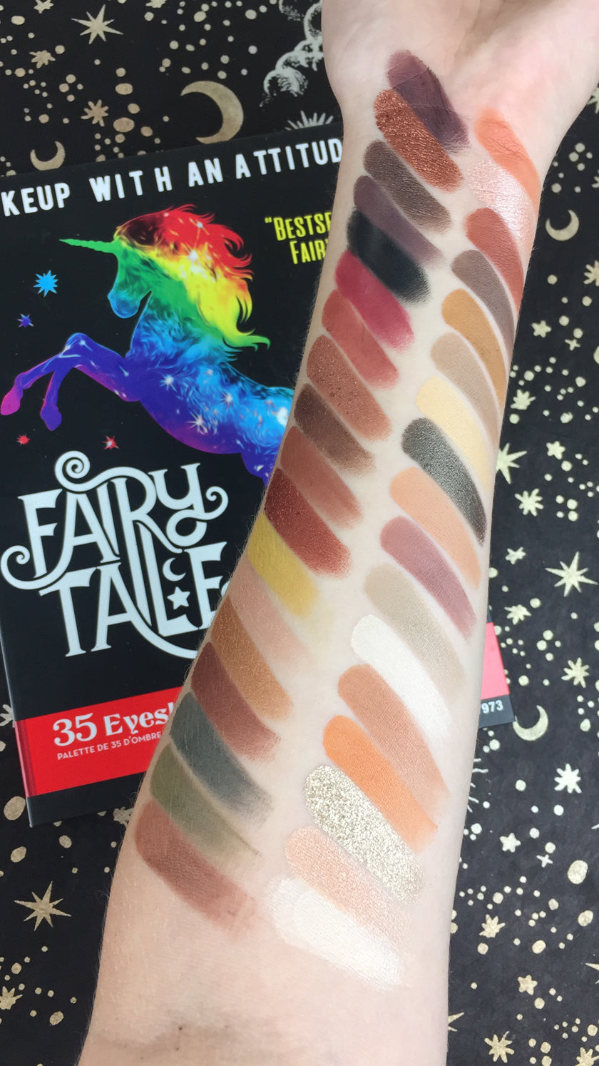 Fairy Tale 35 Eyeshadow Palette - Book 3 Eyeshadow Palettes by Rude Cosmetics | Fleurcouture