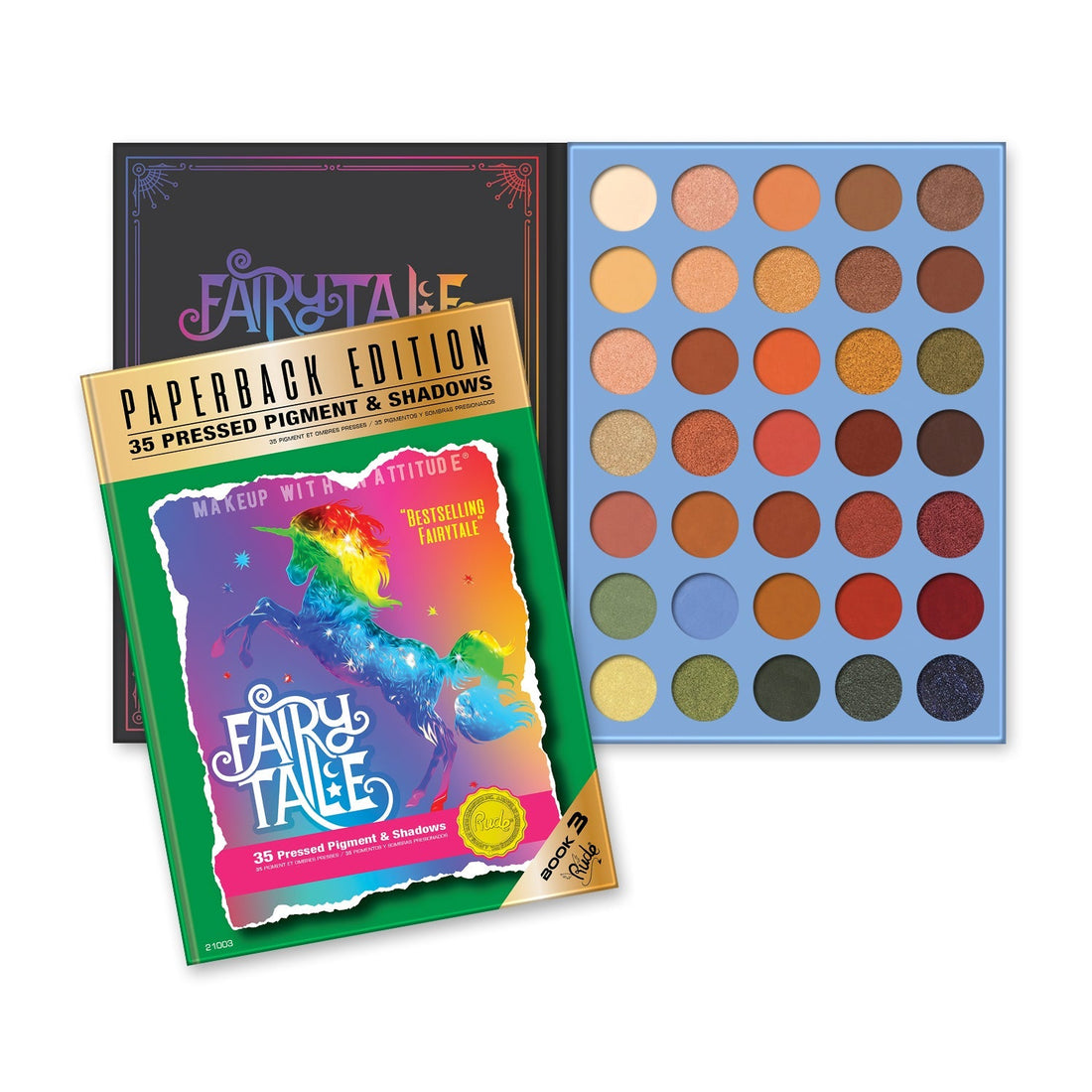 Fairy Tale Eyeshadow Palette - Paperback Edition Eye Shadow by Rude Cosmetics | Fleurcouture