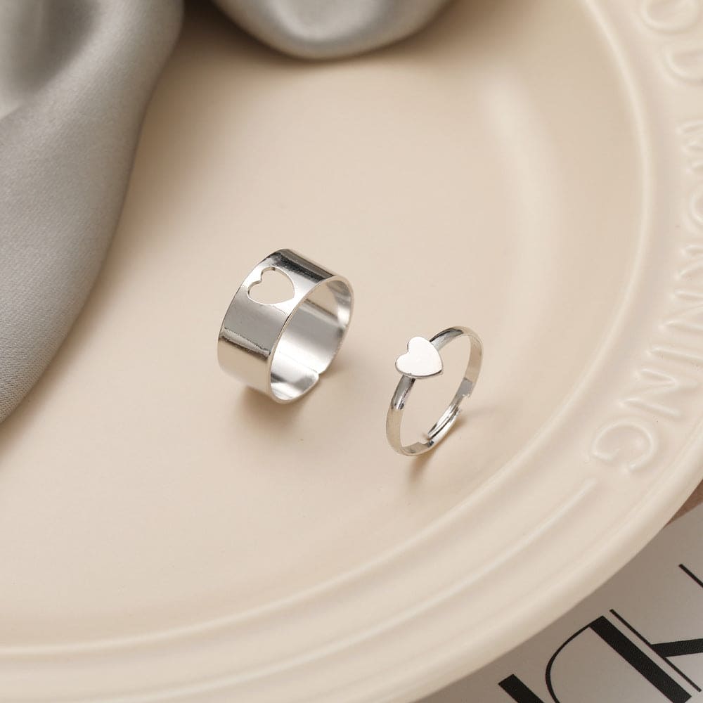 fashion heart alloy plating no inlaid couple 5379601 No. 8 by Fleurcouture | Fleurcouture