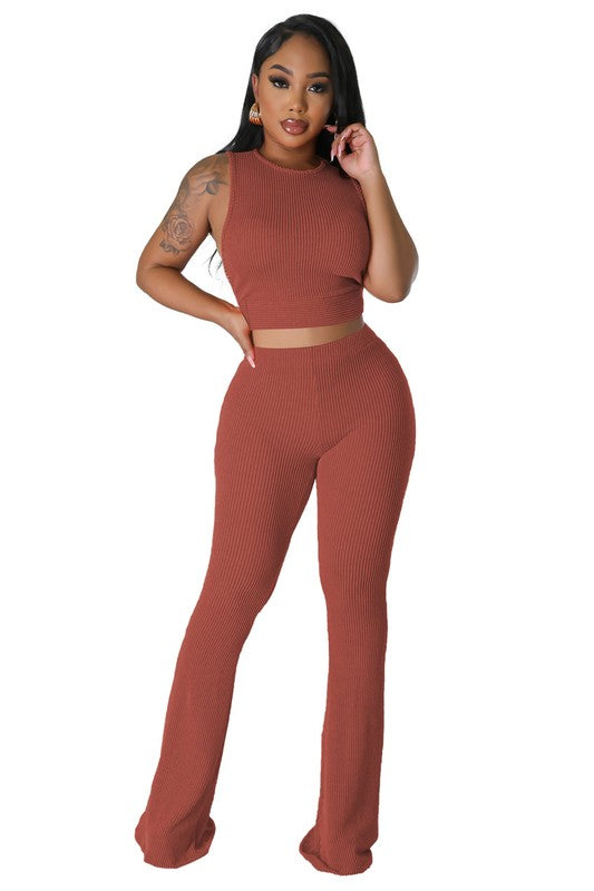 FASHION WOMEN TWO PIECE PANTS SET by By Claude | Fleurcouture