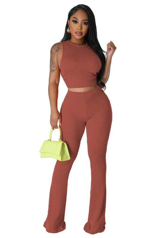 FASHION WOMEN TWO PIECE PANTS SET by By Claude | Fleurcouture