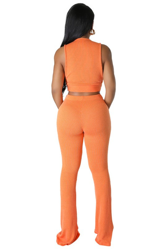 FASHION WOMEN TWO PIECE PANTS SET by By Claude | Fleurcouture