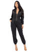 FASHION WOMENS ONE PIECE JUMPSUIT BLACK S by By Claude | Fleurcouture