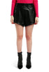 Faux Leather Shorts Black L by Rag Company | Fleurcouture
