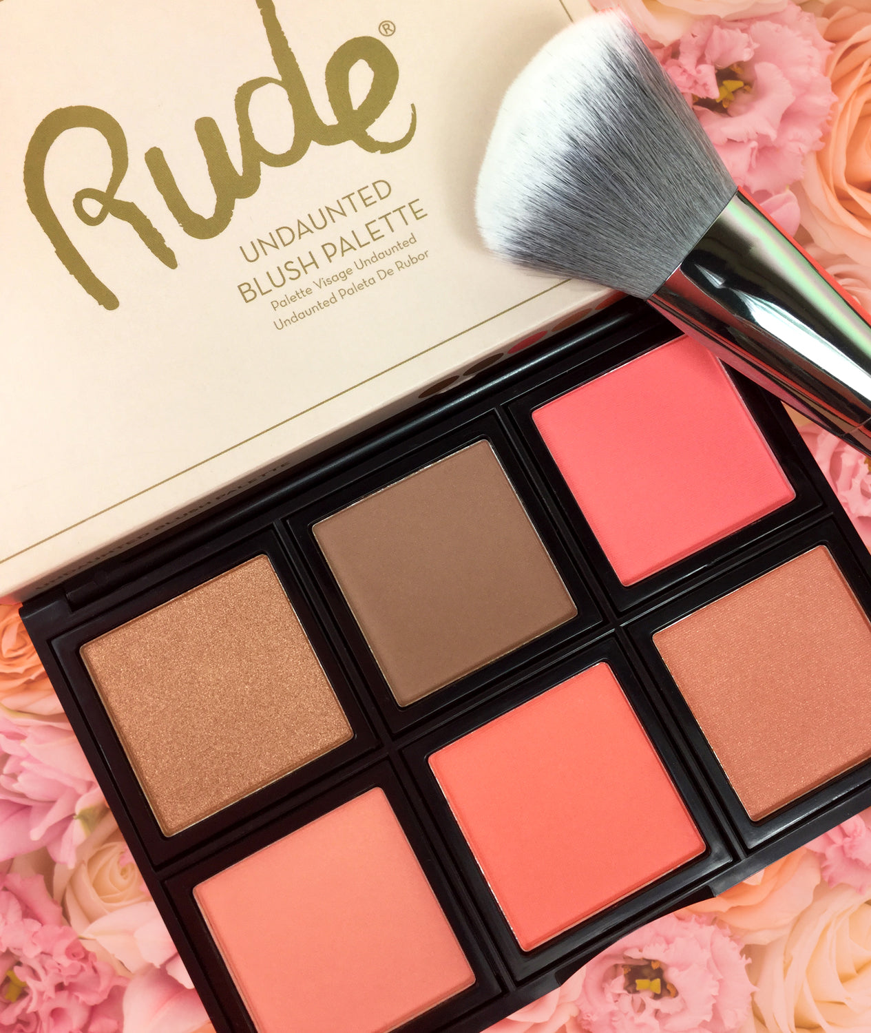 Fearless Face Palette Face Palettes by Rude Cosmetics | Fleurcouture