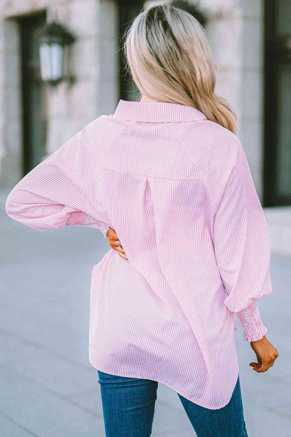 Fernanda Lantern Sleeve Shirt by ClaudiaG Apparel | Fleurcouture