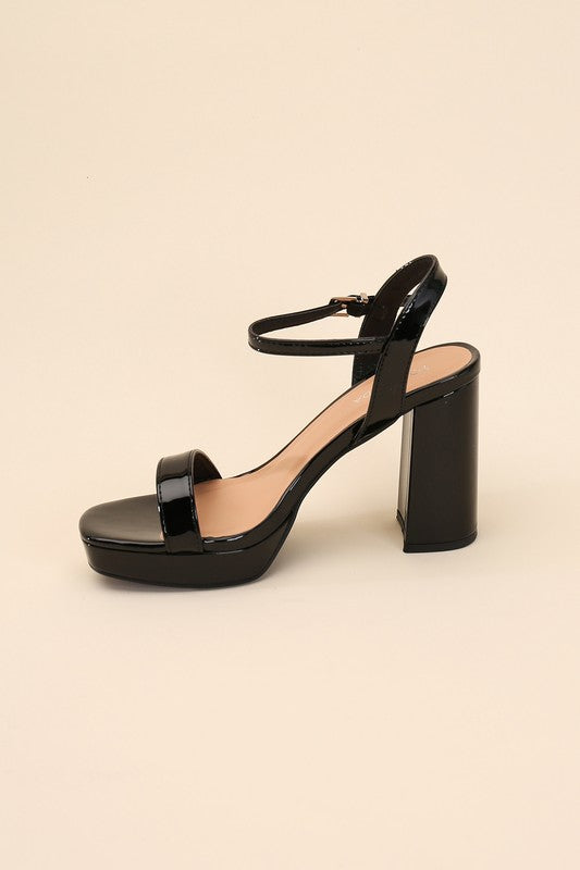 FINN-1 Ankle Strap Heel by Top Guy Footwear | Fleurcouture