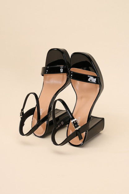 FINN-1 Ankle Strap Heel by Top Guy Footwear | Fleurcouture