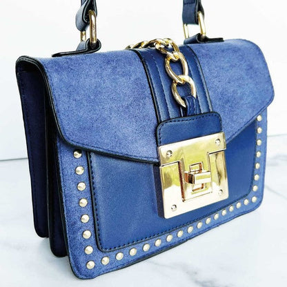 Fiona Shoulder Bag Blue OS by ClaudiaG Collection | Fleurcouture