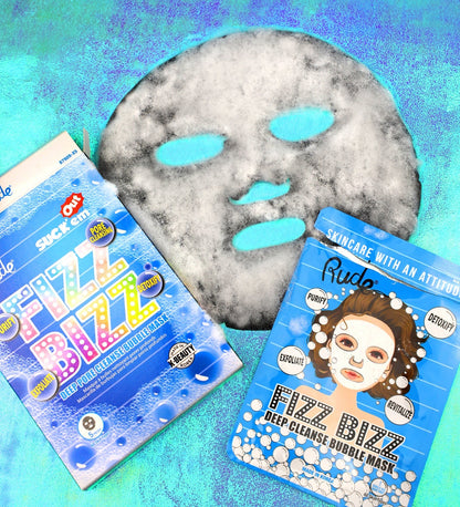 Fizz Bizz Cleanse Bubble Mask Masks by Rude Cosmetics | Fleurcouture