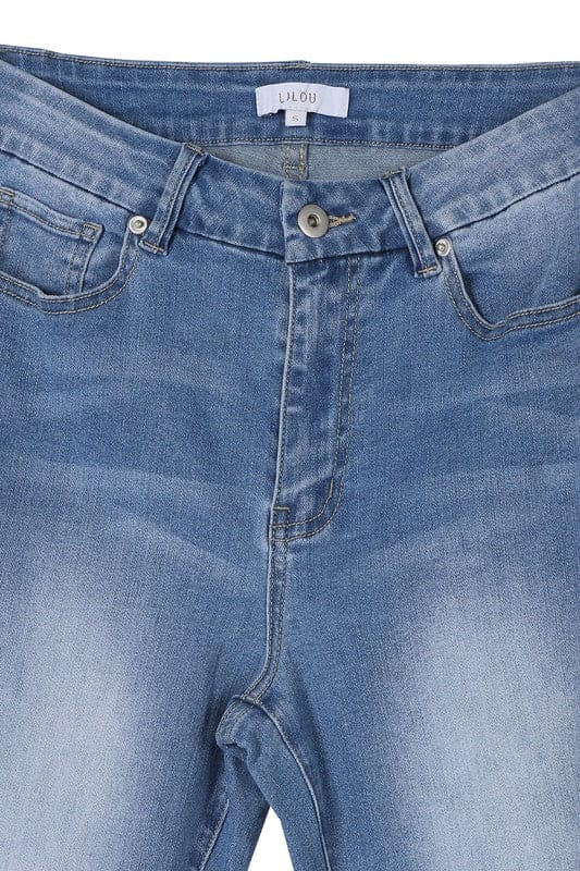 Flare jeans Blue Flare Jeans by Lilou | Fleurcouture