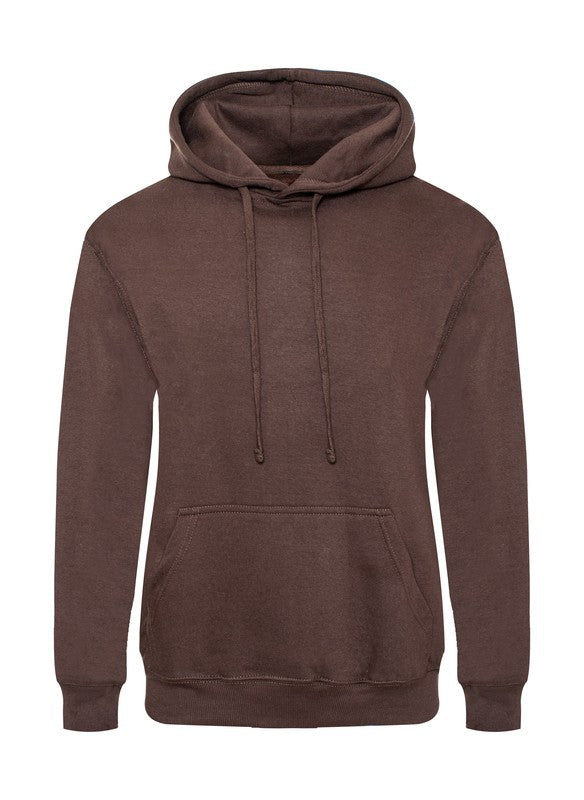 Fleece Pullover Hoodie Brown S by Generation XYZ | Fleurcouture