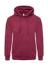 Fleece Pullover Hoodie Burgundy S by Generation XYZ | Fleurcouture